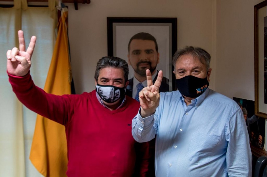 Omar Becerra junto al ing. Mario Ferreyra: “Vuoto tiene los brazos abiertos para que la unidad de todo el peronismo siga creciendo”