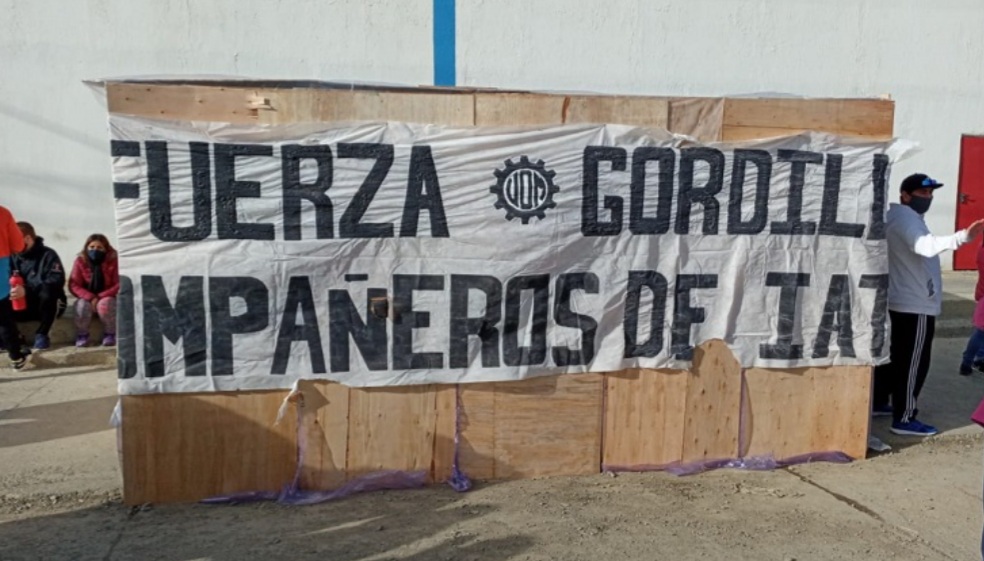 Gordillo: «Necesitamos que cesen con la persecución a los trabajadores»