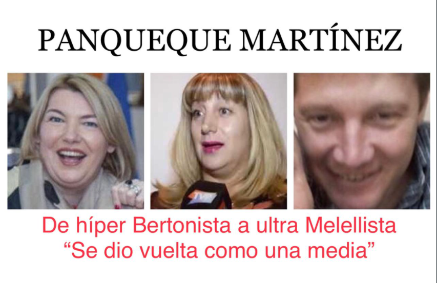 PANQUEQUEADA MARTÍNEZ: DE BERTONISTA A FERVIENTE MELELLISTA