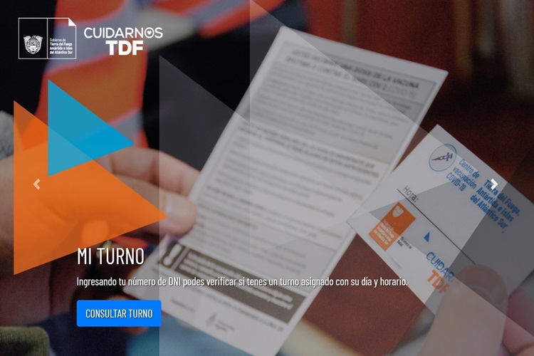 Nueva pagina web para inscribirte y poder vacunarte en TDF Nueva pagina web para inscribirte y poder vacunarte en TDF