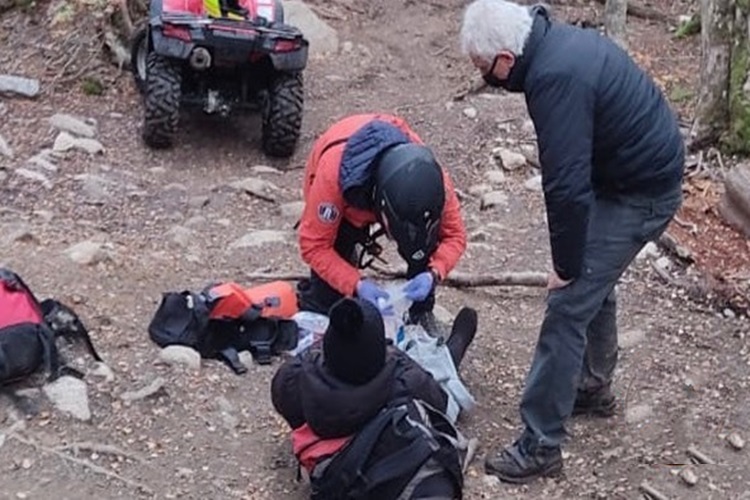 Siguen los rescates de turistas en Ushuaia