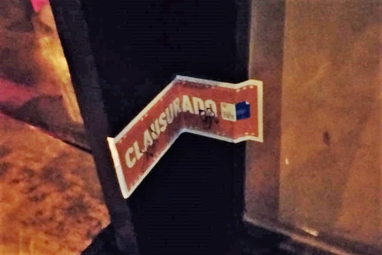 Clausuran local por incumplir horario de cierre