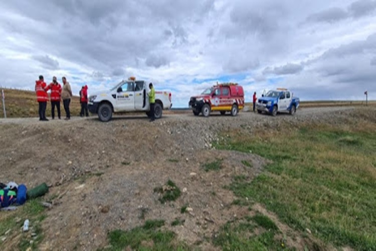 Salieron a pescar desde Ushuaia y debieron ir a rescatarlos al rio Ewan