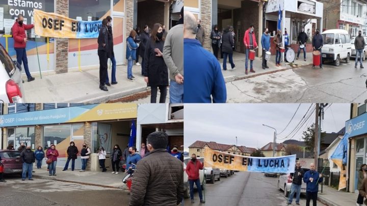 OSEF trabajadores reclaman un nuevo aumento salarial