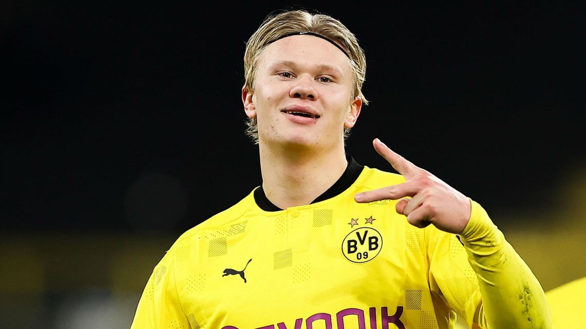 Erling Haaland se puso la camiseta de Boca y los hinchas deliraron