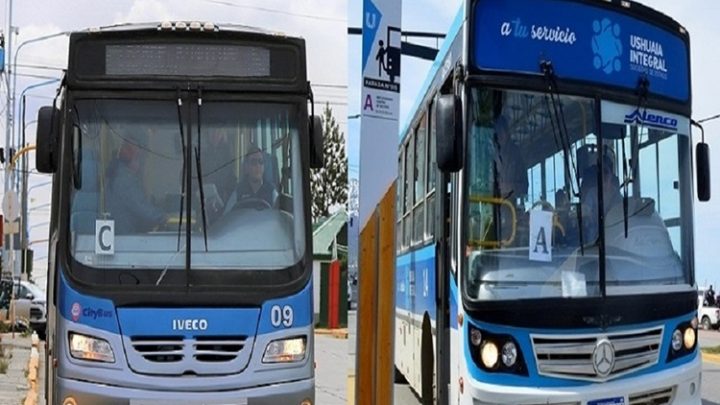 Paro de colectivos por 48 horas desde el jueves en Ushuaia y Rio Grande