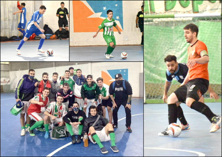 Jugadores de Ushuaia y de Río Grande recalentaron las canchas Jugadores de Ushuaia y de Río Grande recalentaron las canchas