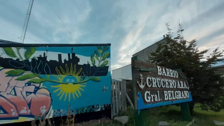 LA MUNICIPALIDAD DE USHUAIA REALIZÓ UN NUEVO MURAL EN HONOR Y HOMENAJE AL ARA GENERAL BELGRANO