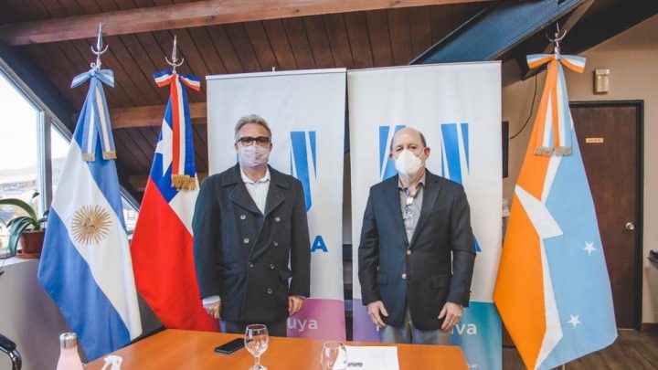 EL JEFE DE GABINETE RECIBIÓ AL CÓNSUL DE CHILE EN USHUAIA