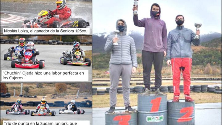 Nico Loiza, el gran ganador pese a la lluvia