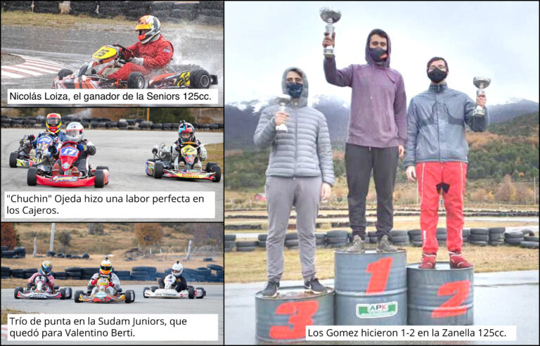 Nico Loiza, el gran ganador pese a la lluvia