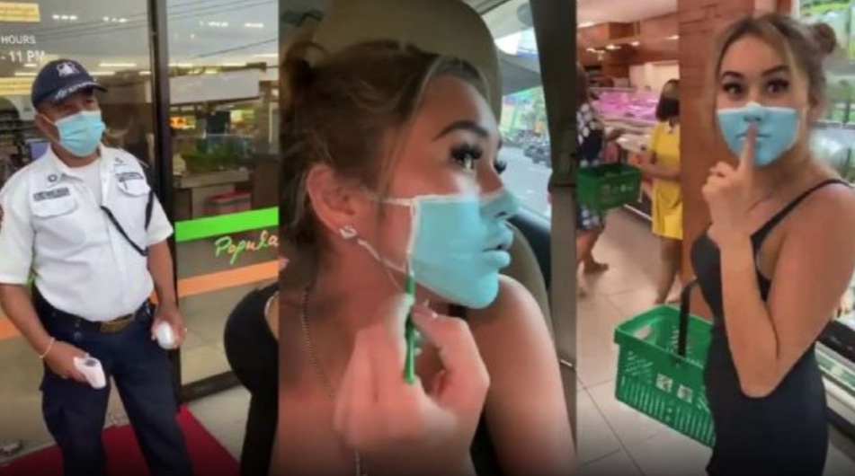 Estos Influencers Se Grabaron Visitando Un Supermercado Con Barbijos Pintados Y Serían Deportados