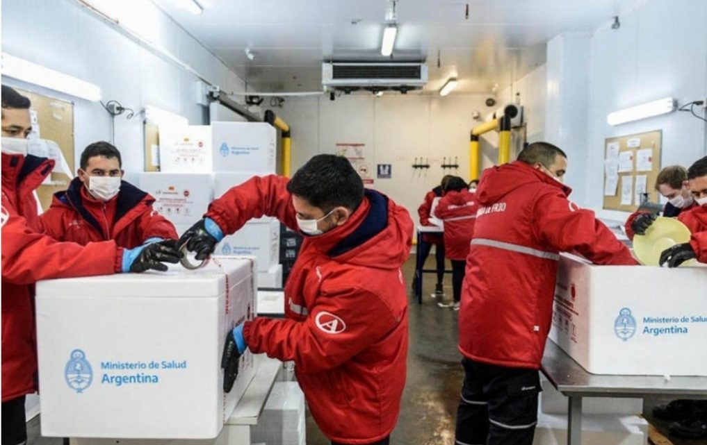 Tierra del Fuego recibirá 2.400 nuevas dosis del componente 1 de la vacuna Sputnik V Tierra del Fuego recibirá 2.400 nuevas dosis del componente 1 de la vacuna Sputnik V