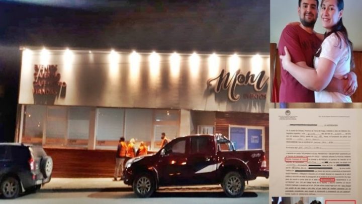 Fiesta de casamiento trucha, son empleados de Salud y culpan a la Policia