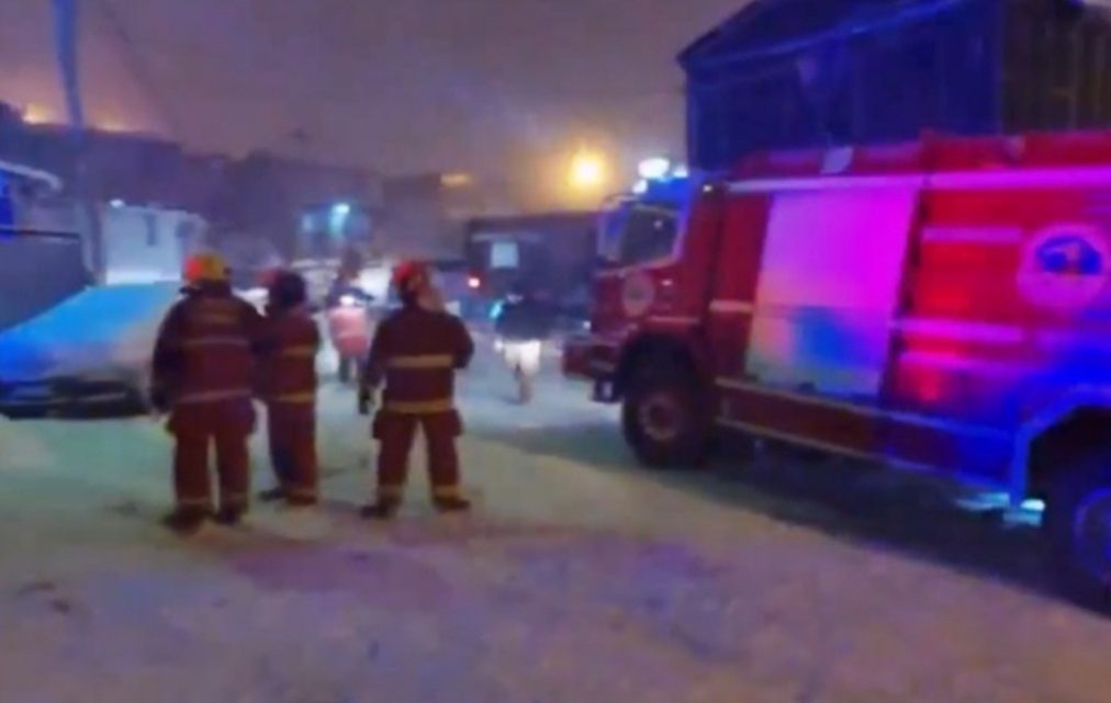 Incendio Por Una Explosion En El Obrero Una Mujer Herida Con Quemaduras