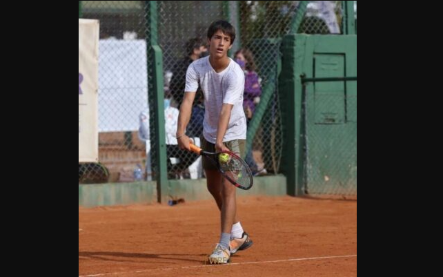 Valentín Garay, el número uno del tenis argentino