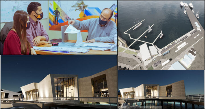 Se presentó a empresas turísticas el proyecto de obra del nuevo muelle comercial de Ushuaia