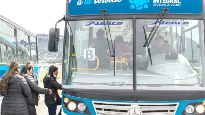 El servicio de colectivos en Ushuaia continuará con las mismas frecuencias