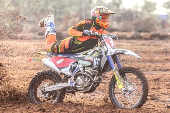 Gastón Martínez se quedó con la primera del Enduro Gastón Martínez se quedó con la primera del Enduro