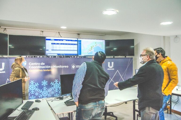 Por tercer año consecutivo el Operativo Invierno contará con el Centro de Coordinación y Monitoreo