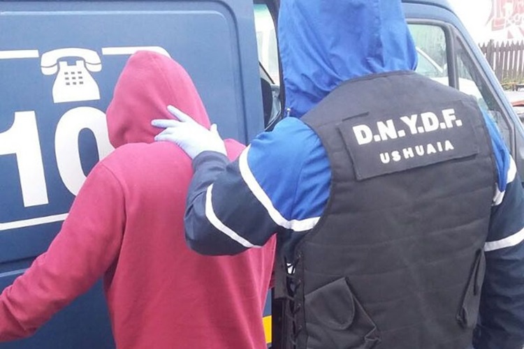 Joven detenido por tenencia y comercialización de estupefacientes en Ushuaia