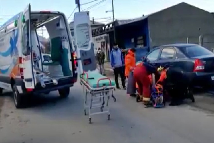 Atropello a una mujer y huyo lograron detenerlo en la zona del Cerro Castor