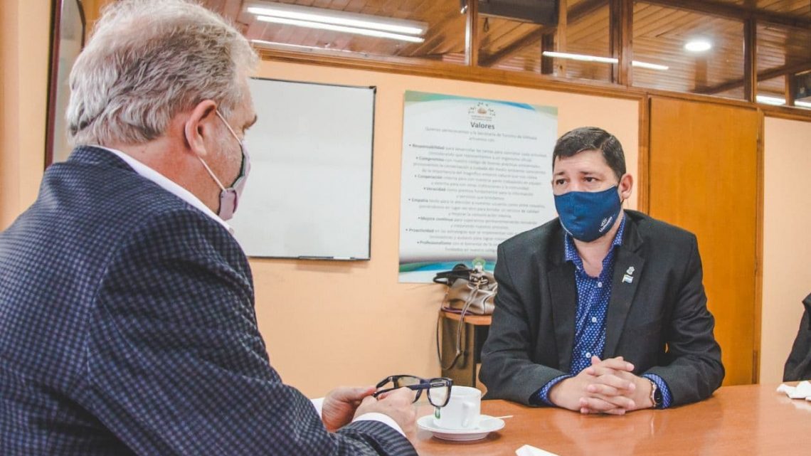 EL JEFE DE GABINETE MUNICIPAL DE USHUAIA ANALIZÓ JUNTO AL SECRETARIO DE TURISMO LAS ACCIONES DE PROMOCIÓN DEL DESTINO