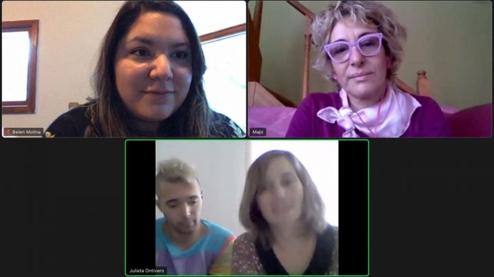 LA SECRETARÍA DE CULTURA MANTUVO UN ENCUENTRO VIRTUAL CON EL GRUPO MUSICAL «SIN CORDONES»