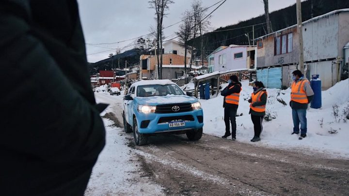 LA MUNICIPALIDAD DE USHUAIA AVANZA CON EL OPERATIVO INVIERNO EN EL MACIZO KYD