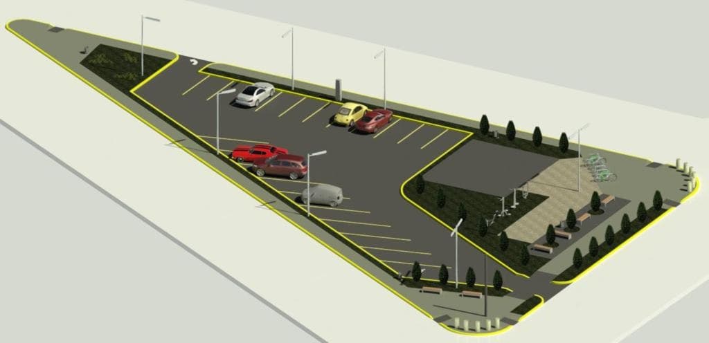 Construirán un nuevo estacionamiento público sobre Pellegrini