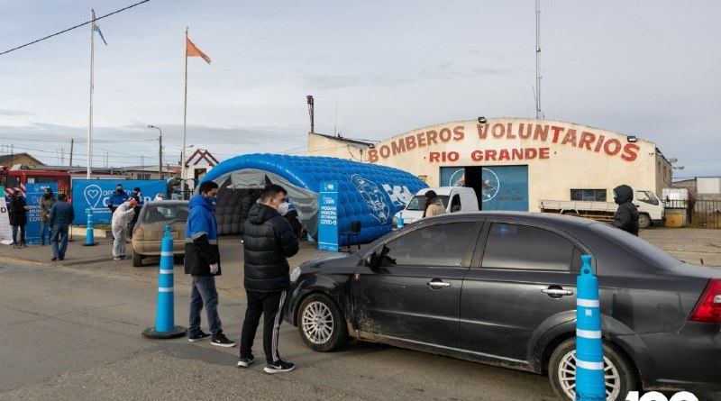 De 131 testeos 20 resultaron positivos en el “Operativo Cuidar” de Barrio Perón De 131 testeos 20 resultaron positivos en el “Operativo Cuidar” de Barrio Perón