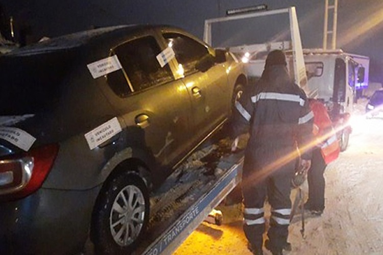 Cuatro detenidos por violar el DNU y el vehiculo secuestrado en Ushuaia