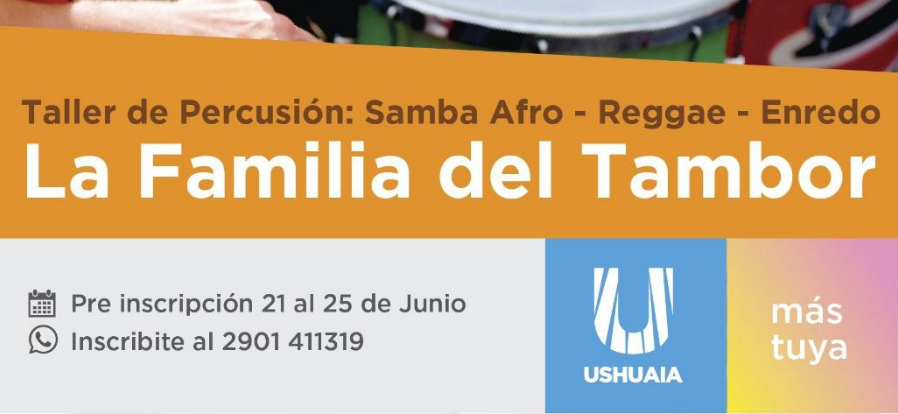 TALLERES DE PERCUSIÓN “LA FAMILIA DEL TAMBOR”