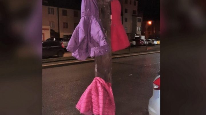 Tiraron Camperitas A La Basura Y Una Mujer Las Recuperó Y Colgó Para Ser Retiradas Por Quien Necesite