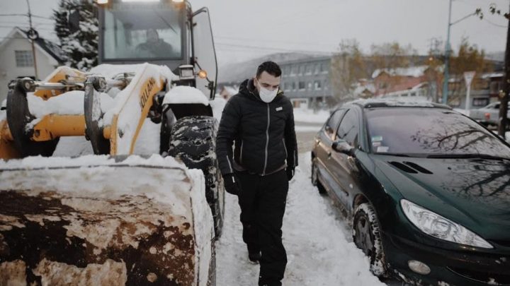 EL INTENDENTE RECORRIÓ EL OPERATIVO INVIERNO EN LA CIUDAD