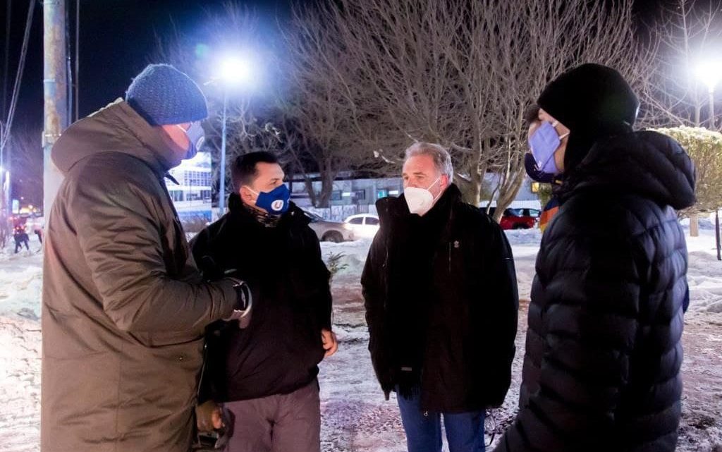EL JEFE DE GABINETE DE LA MUNICIPALIDAD DE USHUAIA ANALIZÓ LOS TRABAJOS DE LIMPIEZA DEL OPERATIVO INVIERNO