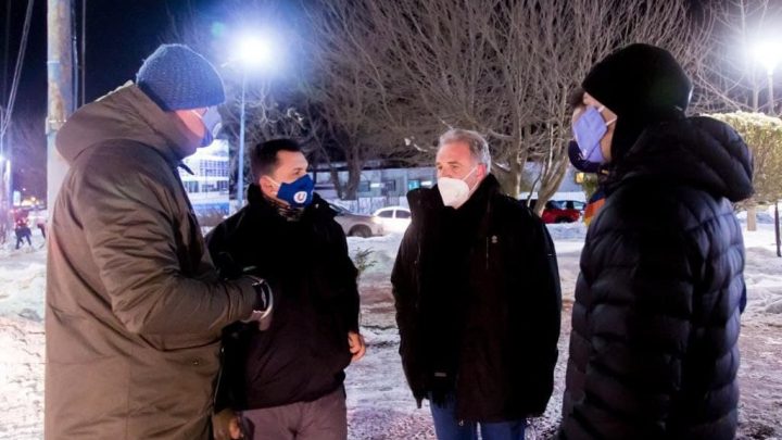 EL JEFE DE GABINETE DE LA MUNICIPALIDAD DE USHUAIA ANALIZÓ LOS TRABAJOS DE LIMPIEZA DEL OPERATIVO INVIERNO