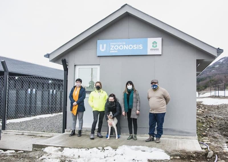 LA MUNICIPALIDAD DE USHUAIA INVITÓ A ARAF A RECORRER LAS NUEVAS INSTALACIONES DE ZOONOSIS, PRÓXIMAS A INAUGURAR
