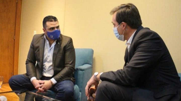 Vuoto se reunió con el Ministro de Justicia de la Nación