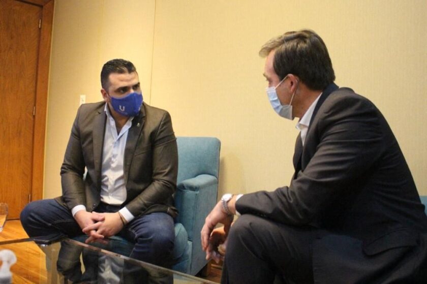 Vuoto se reunió con el Ministro de Justicia de la Nación