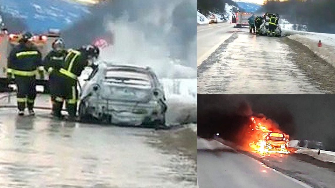 100% de pérdidas arroja incendio de un vehículo de alta gama 100% de pérdidas arroja incendio de un vehículo de alta gama