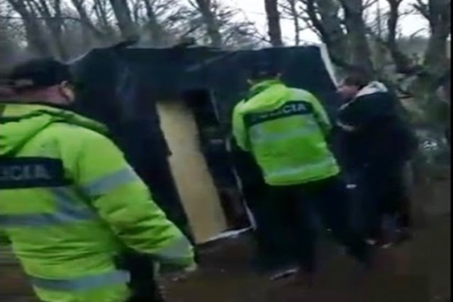 Toma de tierras en Ushuaia, uno de los instigadores continuara detenido Toma de tierras en Ushuaia, uno de los instigadores continuara detenido