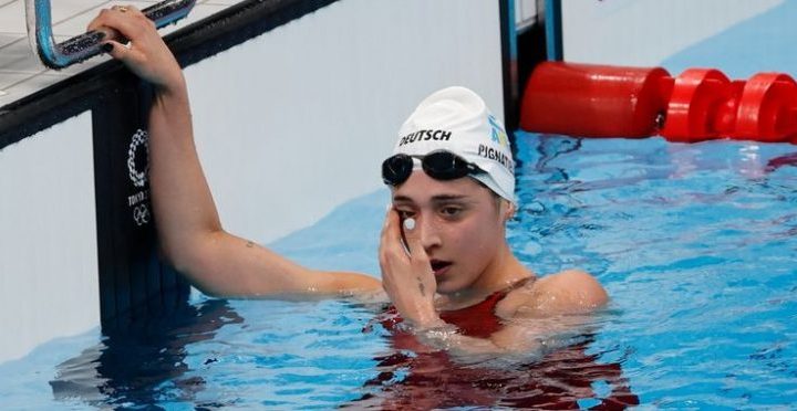“Muchos meses sin nadar”, el “palito” de Delfina Pignatiello tras ser eliminada en su debut en los Juegos Olímpicos