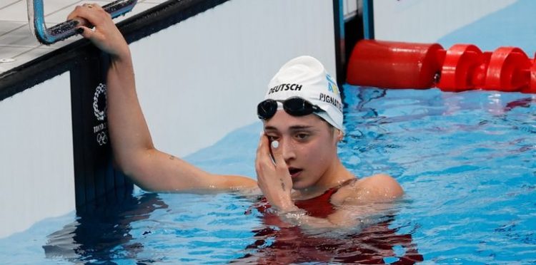 “Muchos meses sin nadar”, el “palito” de Delfina Pignatiello tras ser eliminada en su debut en los Juegos Olímpicos
