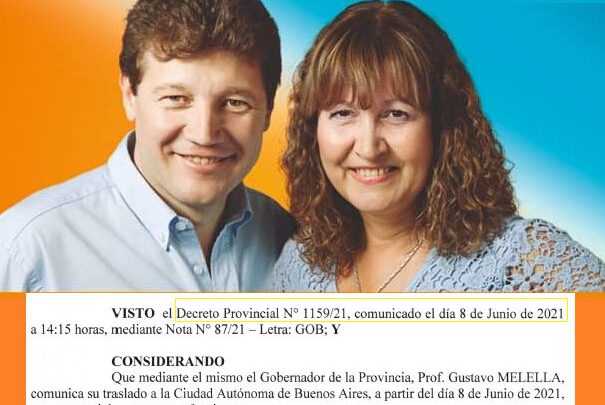 Un mes fuera de la provincia. ¿Dónde está el Gobernador Melella?