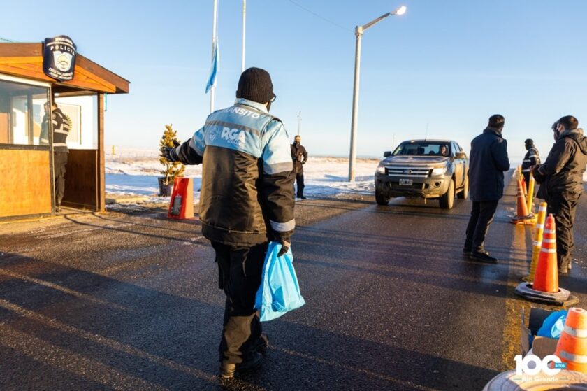Río Grande puso en marcha el Operativo Invernal de Seguridad Vial