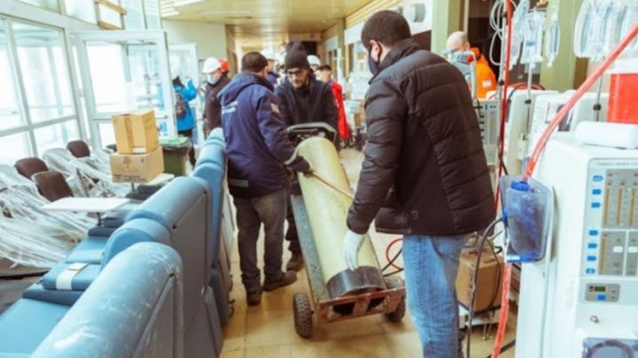 Entre lunes y miércoles se habilitara un sector del Hospital Ushuaia