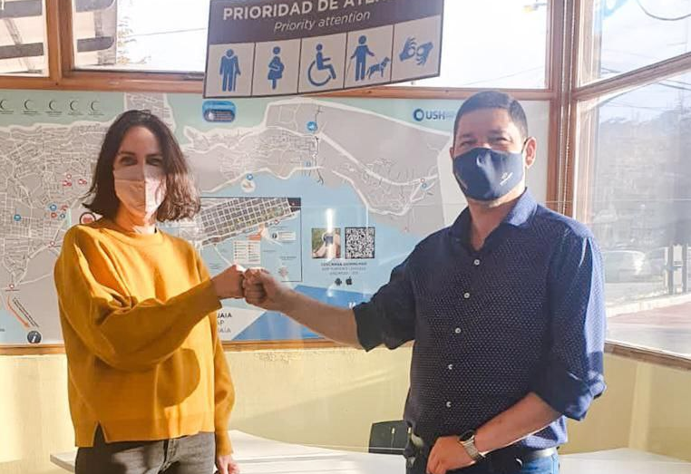 LA SECRETARÍA DE TURISMO  DE USHUAIA Y EL INADI ARTICULAN ACCIONES EN CONJUNTO