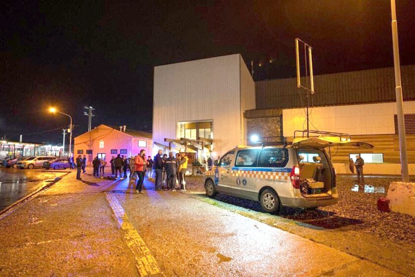 Ushuaia sigue teniendo al gimnasio “Cochocho” Vargas como hospital