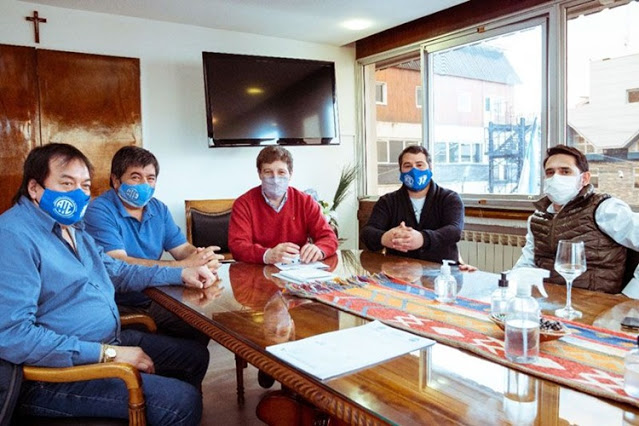 Reunion ATE- Melella, por OSEF, convenio colectivo, del aumento salarial por ahora nada
